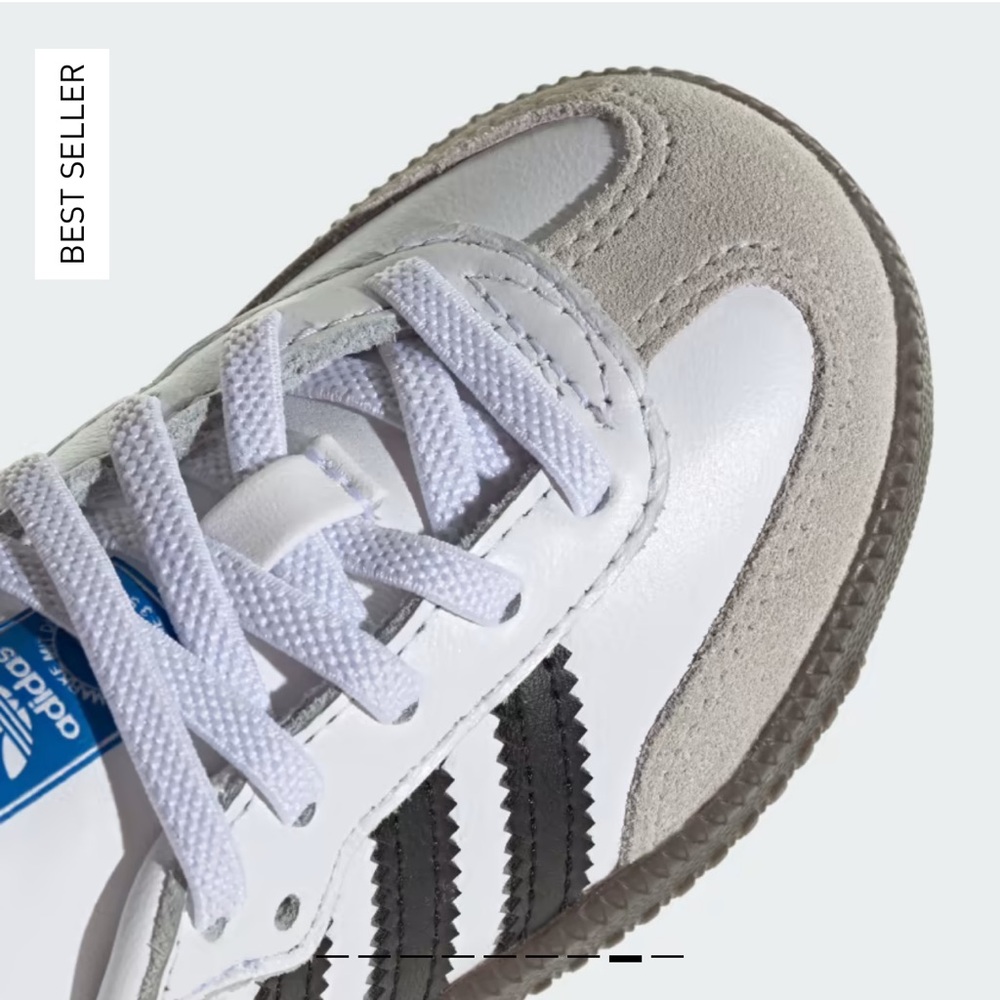 Kids Adidas | Samba OG Shoes | 7K - Picture 3 of 16
